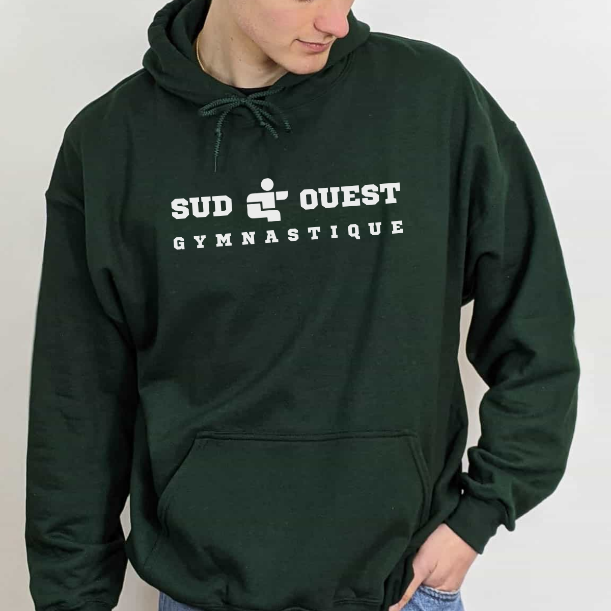 Chandail à capuchon adulte – Édition Sud-Ouest Gymnastique