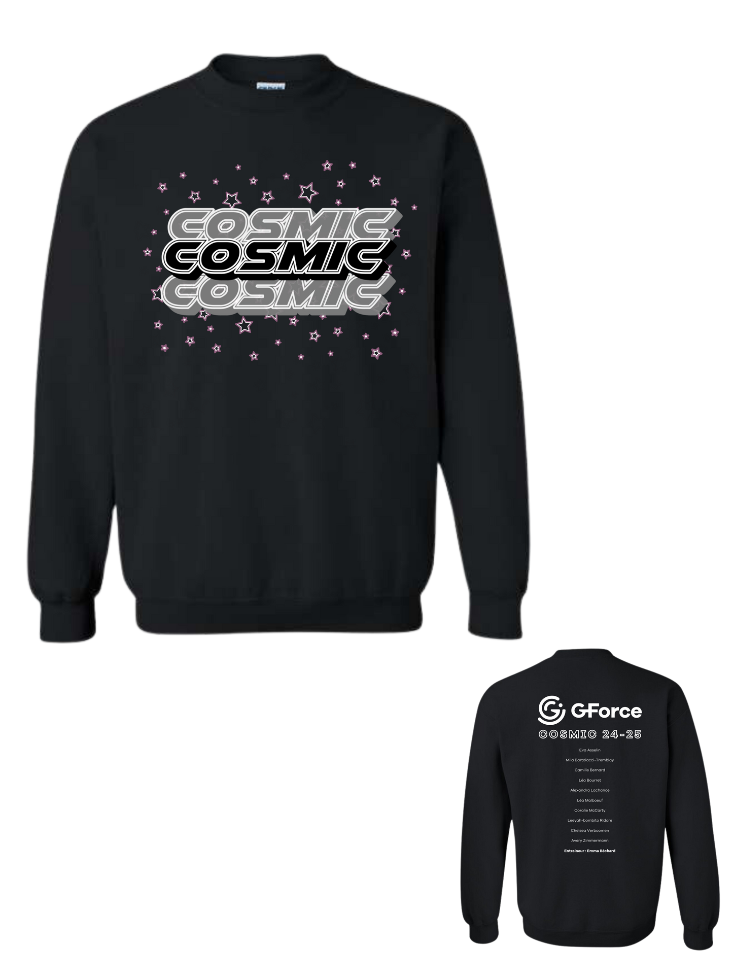 GFORCE - Cosmic 24-25 - (Adult Crewneck)