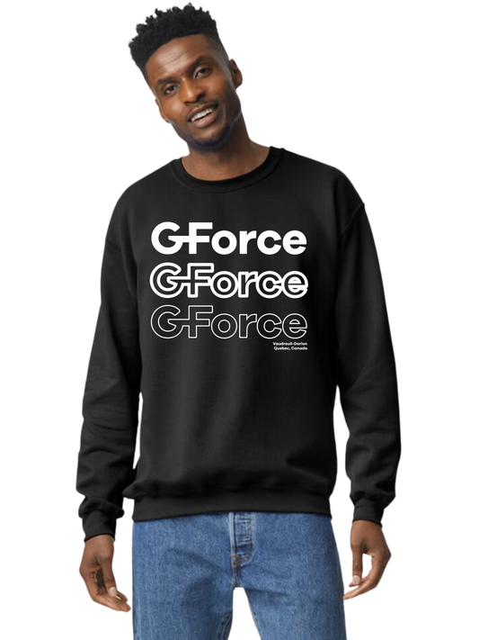 GForce GForce GForce (Adult crewneck)