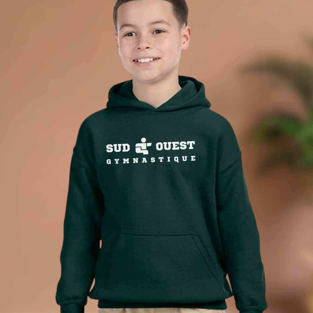 Chandail à capuchon pour jeunes – Édition Sud-Ouest Gymnastique