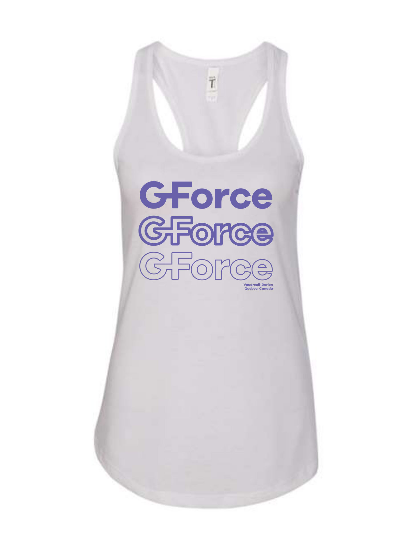 GForce Racerback Tank (Adult)